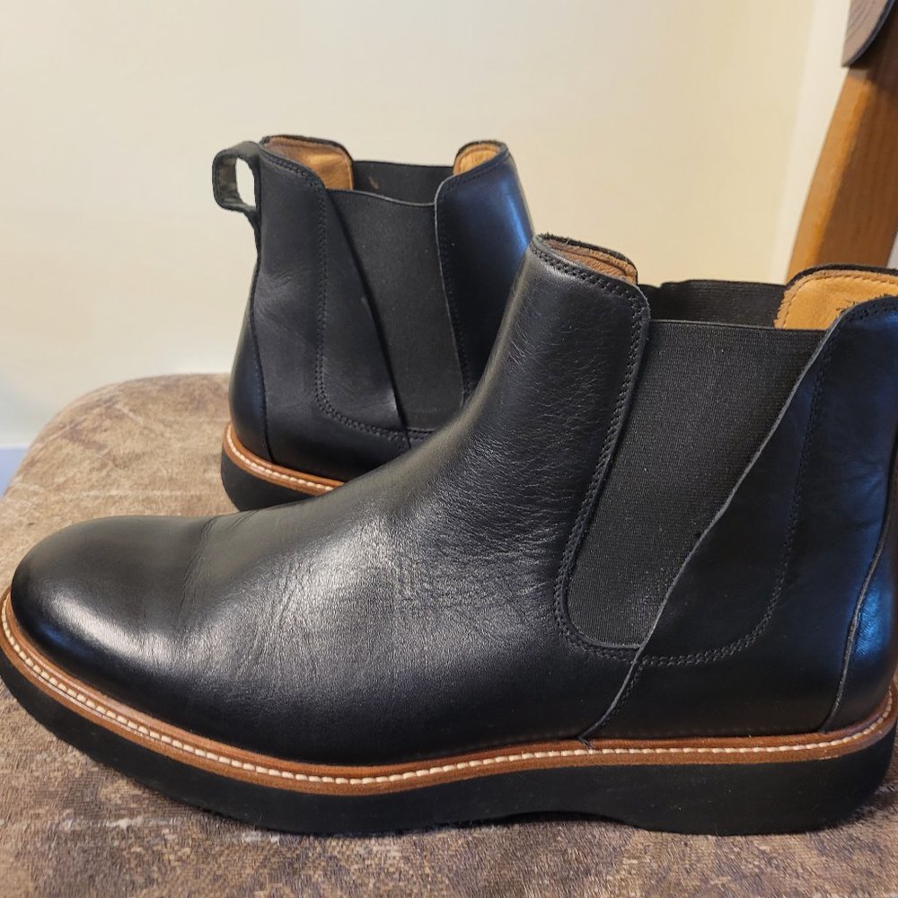 Mens leather boots